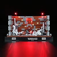 Light kit for Lego Death Star Trash Compactor Diorama 75339(Lego Set is not Included) (Light Control)