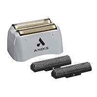 Andis 17280 ProFoil Lithium Shaver Replacement Titanium Foil Assembly and Inner Cutters, Gray