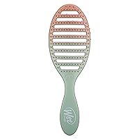 Wet Brush Speed Dry Hair Brush, Seafoam (Feel Good Ombre) - Vented Design & Soft HeatFlex Bristles Are Blow Dry Safe - Ergonomic Handle Manages Tangle & Uncontrollable Hair - Pain-Free
