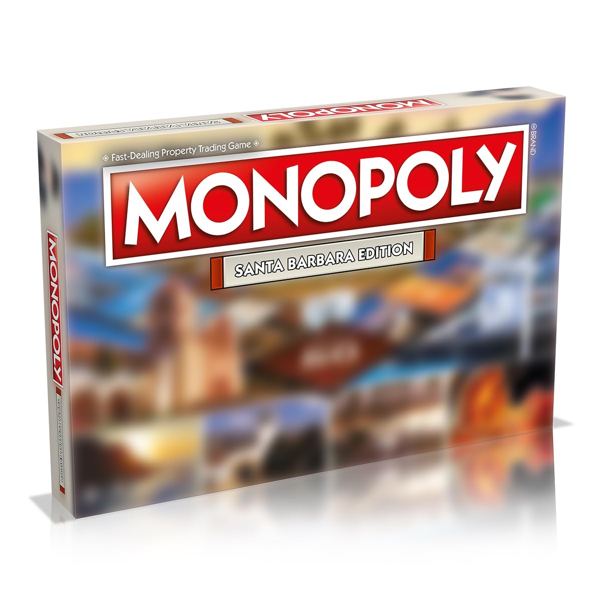 Santa Barbara Monopoly Family Board Game, for 2 to 6 Players, Adults and Kids Ages 8 and up, Buy, Sell and Trade Your Way to Success