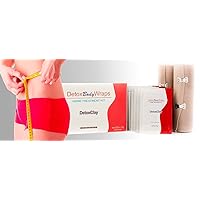 Slim N' Sleek Instant Slim Detox Body Wrap, Reduces Stretch Marks, Soothes Psoriasis and Eczema, Reduces Cellulite 100% Natural Made From Organic Clay-8 Applications- By Beaut!