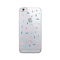 Summer Icons, iPhone 6/6s Plus Clear Phone Case