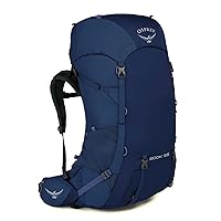 Osprey Rook 65L Men's Backpacking Backpack, Midnight Blue
