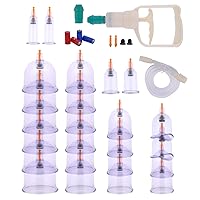 Acupressure Products Kangzhu Vaccum Cupping Therapy Traditional Chinese Madicine -Set of 24 Pieces