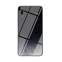 IVY Tempered Glass Starry Sky Case for Huawei Y6 Pro 2019 / Enjoy 9e Case - D
