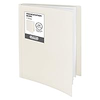 Dunwell Binder with Plastic Sleeves 60-Pocket (1 Pack, Black) -  Presentation Book, 8.5 x 11 Portfolio Folder with Clear Sheet Protectors,  Displays