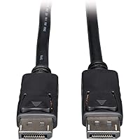 Tripp Lite DisplayPort Cable with Latches (M/M), DP to DP, 1080p, 30-ft. (P580-030)