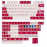 IDOBAO FC Gaming Keycaps MDA Profile PBT Keycaps with 142 Keys Suits MX Mechanical Keyboard