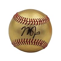 Mike Trout Autographed/Signed Los Angeles Rawlings Official Major League Gold Baseball