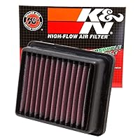 K&N Engine Air Filter: High Performance, Premium, Powersport Air Filter: Fits 2011-2019 KTM (RC125, RC390, 200 Duke, RC200, 125 Duke, 250 Duke, 390 Duke) KT-1211