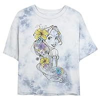 Disney Princess Rapunzel Sketch Women's Fast Fashion Short Sleeve Tee Shirt