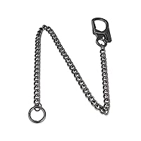 Biker Wallet Chain, Heavy Duty Pocket Chain with Round Clasp, Men Chains for Keys, Jeans, Pants, Purse and Handbag
