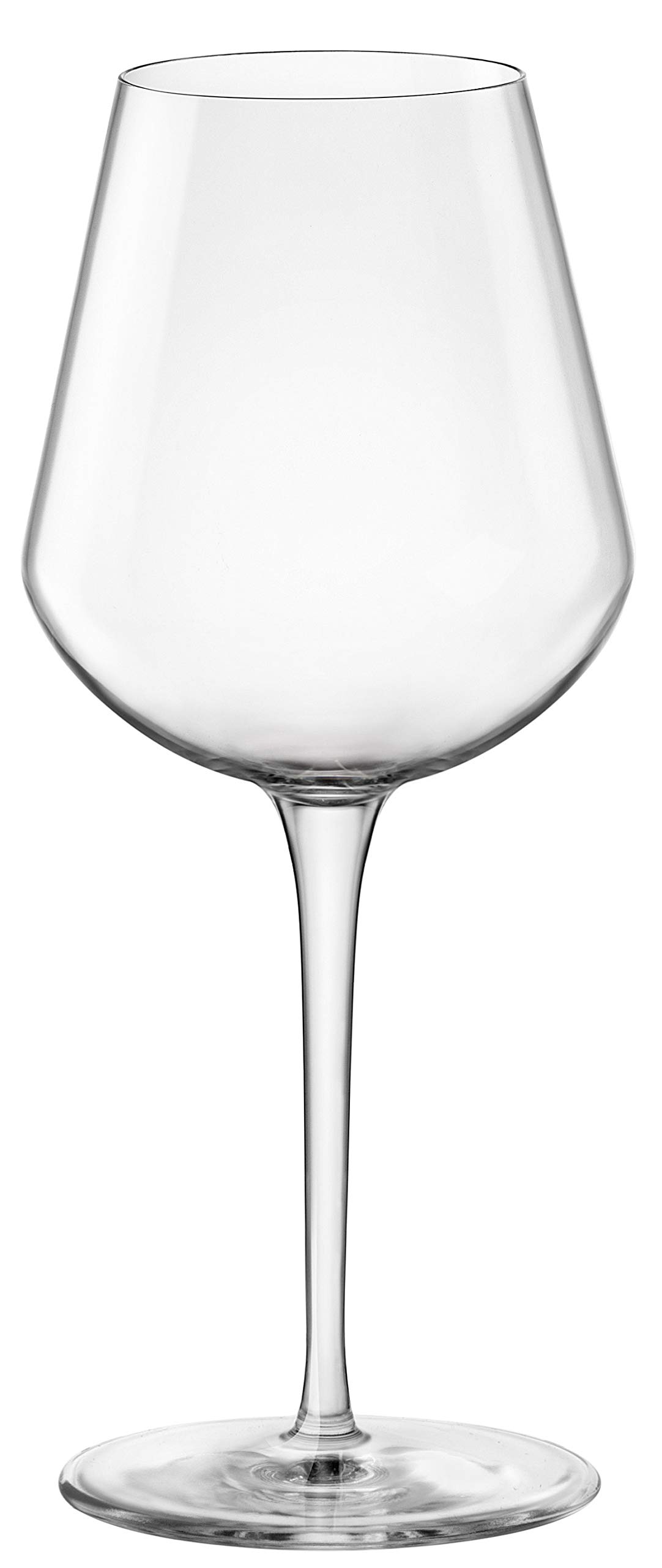 Bormioli Rocco InAlto Uno Glass, Medium, Set of 6, 16 oz, Clear