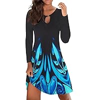 for Womens for Female Elastic Tunic Printed Long_Sleeve Classic Racerback