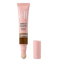 Halo Glow Contour Beauty Wand, Liquid Contour Wand For A Naturally Sculpted Look, Buildable Formula, Vegan & Cruelty-free, Medium/Tan