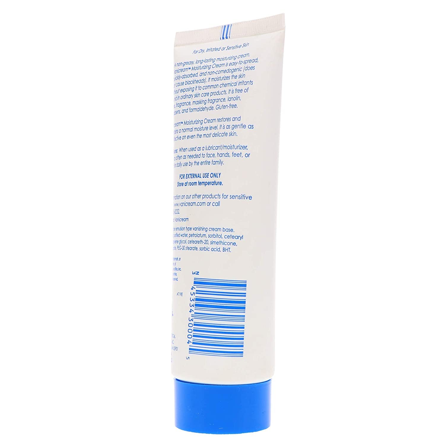 Vanicream Moisturizing Skin Cream for Sensitive Skin 4 oz (Pack of 5)5
