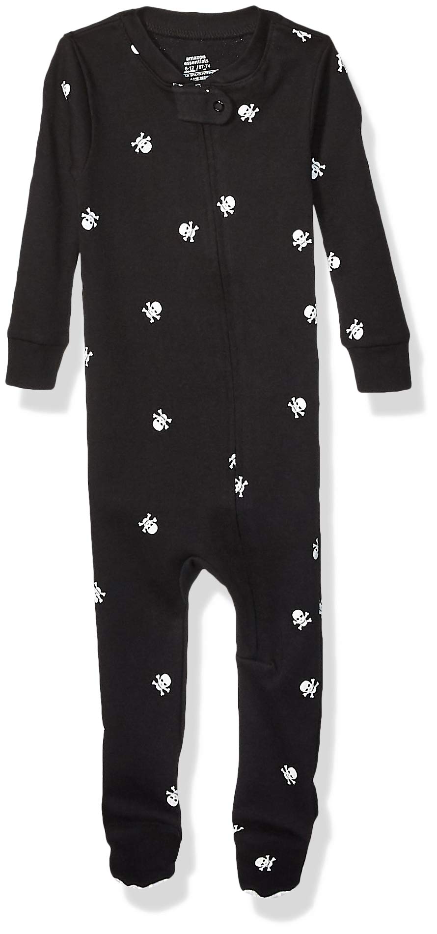 Amazon Essentials Unisex Toddlers and Babies' Snug-Fit Cotton Footed Sleeper Pajamas, Multipacks