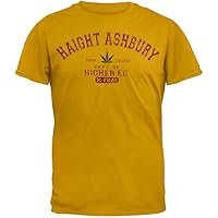 Grateful Dead - Haight Ashbury College T-Shirt Yellow