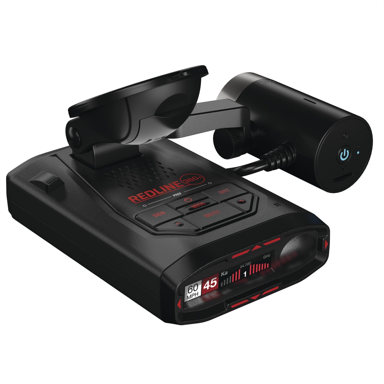 Escort Redline 360C Laser Radar Detector & Escort M2 Smart Dash Cam Bundle - 1080P Full HD Video, Extreme Range, AI Assisted Filtering, Built-in WiFi, GPS Based and Escort Live App, 0100057-1