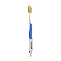 MOUTHWATCHERS Dr Plotkas Extra Soft Flossing Toothbrush Manual Soft Toothbrush for Adults | Ultra Clean Toothbrush | Good for Sensitive Teeth and Gums |1 Blue Toothbrush