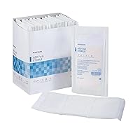 Abdominal Pads, Sterile, Nonwoven Cellulose, 5 in x 9 in, 20 Count, 1 Pack