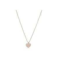 Kate Spade New York Heart to Heart Pave Mini Pendant Necklace