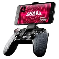 SHAKS S3b Mobile Game Controller for Android, Windows, MacOS, iOS, X-Cloud, Stadia, Geforce - Bluetooth Wireless Gamepad, Powered by Qualcomm