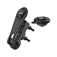 Rokform - Motorcycle Perch Phone Mount (Black) + Vibration Dampener V2