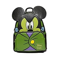 Loungefly Mickey Mouse Frankenstein Mickey Cosplay Mini-Backpack - Entertainment Earth Exclusive Green