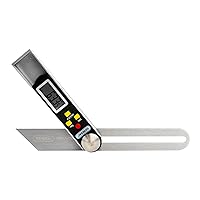 General Tools T-Bevel Gauge & Protractor #828 - Digital Angle Finder with Full LCD Display & 8