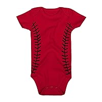 Infant Baby Football Baseball Soccer Sport Jersey Outfit Costume Bodysuit Interlock 195 Gsm 0-24 Months
