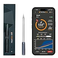 MeatStick 4X Set | Quad Sensors Smart Wireless Meat Thermometer | 650ft Range Digital Food Probe with Bluetooth | for Smoking, Grilling, BBQ, Air Fryer, Deep Frying, Oven, Rotisserie
