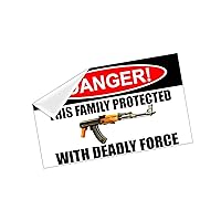 Deadly Force Licensed Decal Sticker 3x5 inches Laptop Decor (Deadly Force)