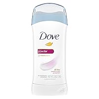 Dove Antiperspirant Deodorant, Powder 2.6 Ounce (Pack of 6)