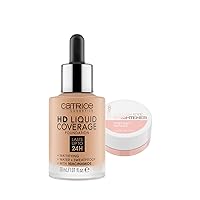 Catrice | HD Liquid Coverage Foundation 40 & Under Eye Brightener 10 Light Rose | Full Coverage Makeup | Vegan & Cruelty Free