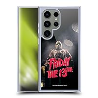 Head Case Designs Officially Licensed Friday The 13th: Jason X Jason Voorhees Graphics Soft Gel Case Compatible with Samsung Galaxy S24 Ultra 5G and Compatible with MagSafe Accessories
