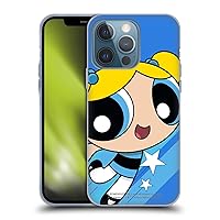 Head Case Designs Officially Licensed The Powerpuff Girls Bubbles Graphics Soft Gel Case Compatible with Apple iPhone 13 Pro