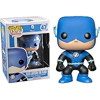 Funko - Figurine DC Comics - Blue Lantern Flash Exclu Pop 10cm - 0849803037468