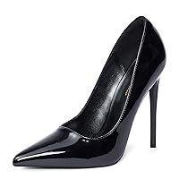 Elisabet Tang Women Pumps, Pointed Toe High Heel 4.7 inch/12cm Party Stiletto Heels Shoes