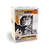 Funko Pop Dragon Ball 109 Goku & Flying Nimbus Silver Chrome