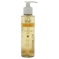Burt's Bees 100% Natural Facial Cleansing Oil for Normal to Dry Skin, 6 Oz (Package May Vary)