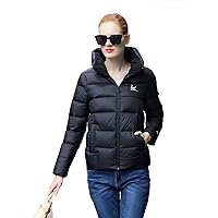 Women Ultra Light 90% Goose Down Coat Ladies Short Winter Jacket