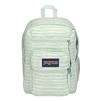 JanSport Laptop Backpack - Computer Bag with 2 Compartments, Ergonomic Shoulder Straps, 15” Laptop Sleeve, Haul Handle - Book Rucksack - 70S Space Dye Fresh Mint