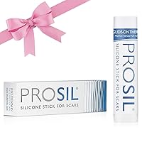 Pro-SIL Silicone Scar Gel Stick - Scar Reduction Care for Surgical, Acne, Trauma Scars & Burns - Safe for Children, Men & Women - Effective Scar Therapy, 17g