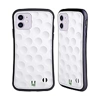Head Case Designs Golf Ball Collection Hybrid Case Compatible with Apple iPhone 11