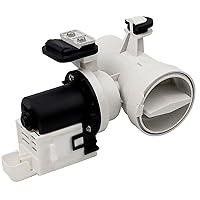 WPW10730972 W10130913 Washer Drain Pump Assembly (OEM)- Replaces 8540024 W10117829-Exact for whirlpool Duet Washer,kenmore he2 plus,maytag 2000 3000 4000 series