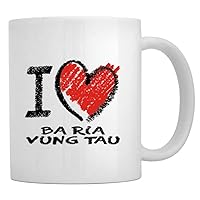 I love Ba Ria-Vung Tau chalk style Mug