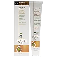 One n Only Argan Oil Permanent Color Cream - 4CH Medium Chocolate Hair Color Unisex 3 oz