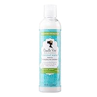 Coconut Water Leave in Conditioner, Concentrated Hair Detangler Treatment for Maximum Hydration and Shiny, Silky, Soft Strands, 8 oz