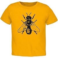 Honey Bee Bees Woodcut Toddler T Shirt